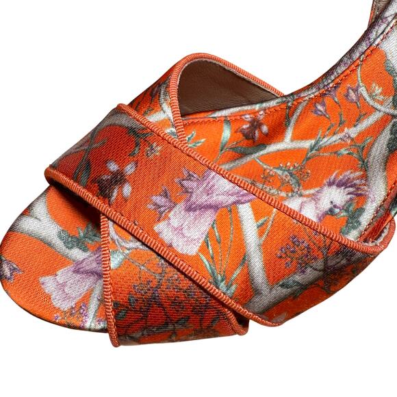 TABITHA SIMMONS X Johanna Ortiz Women's 37.5/US 7 Wrap Tie Heel Sandals Italy - Picture 13 of 16